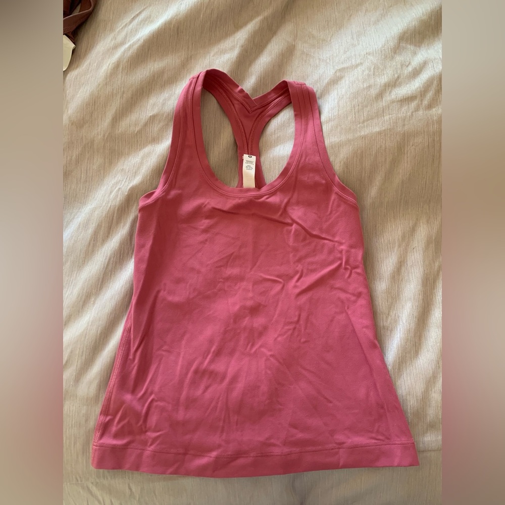 Pink Lululemon Tank Top